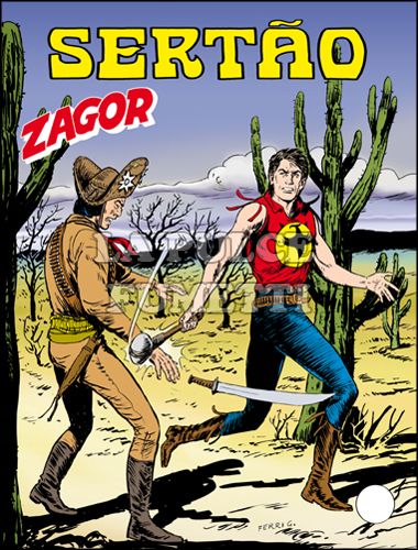 ZENITH # 624 - ZAGOR 573: SERTÃO .
